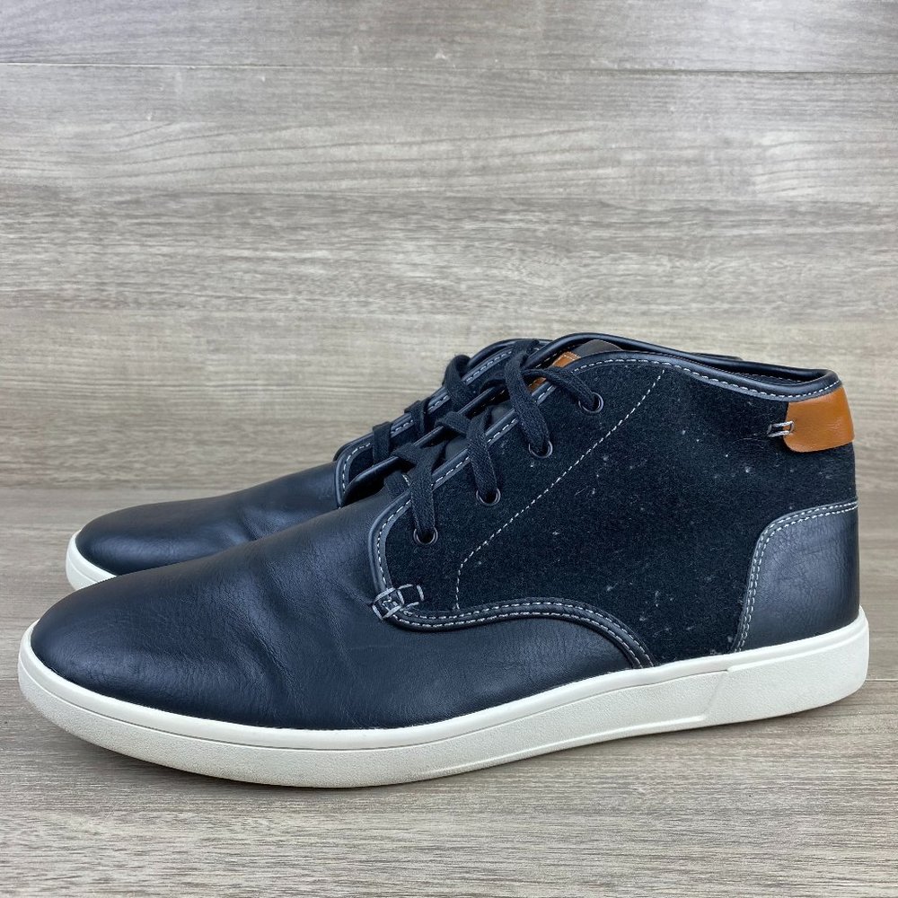 Steve Madden P Genner Mens Black Sneaker Size 12
